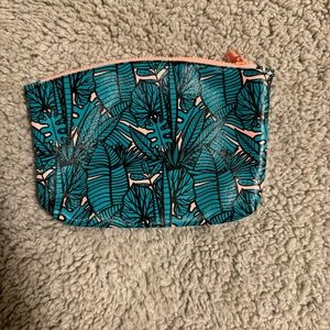 Tropical Plant Makeup Bag